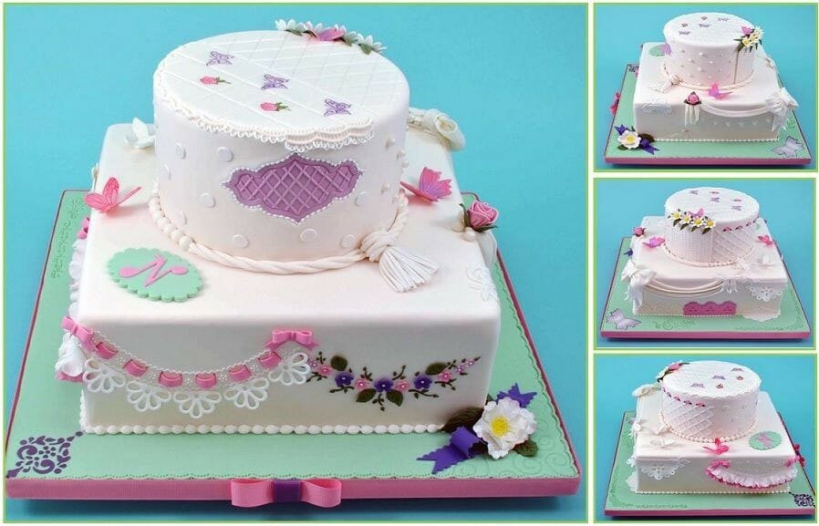 Techniques Cake from the Rolled Fondant Techniques class