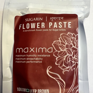 Sugarin Maxima Flower Paste - Deep Brown 100gm