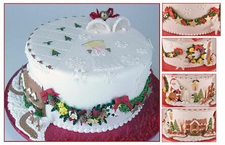 Rolled Fondant Holiday