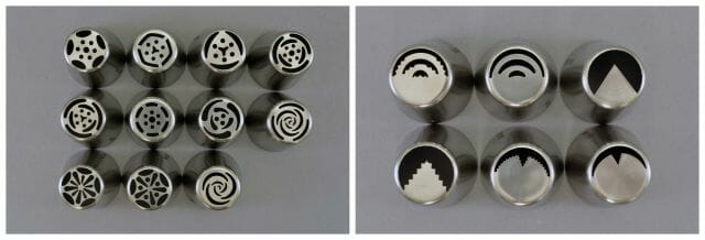 Stainless Steel Piping Tip Sets