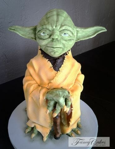 Yoda cake-2