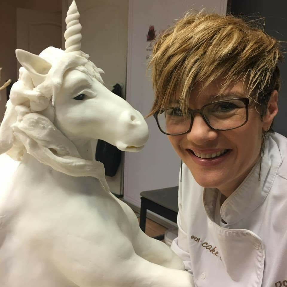 Chef Dot Klerck and her Pegasus