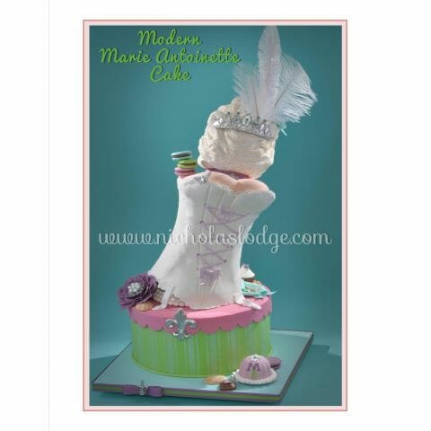 Modern Marie Antoinette Cake